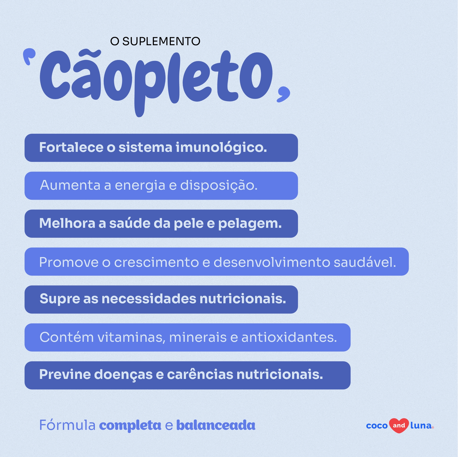 Multivitamínico 10 em 1 para Cães - 60 Tabletes Saborizados