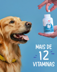 Multivitamínico 10 em 1 para Cães - 60 Tabletes Saborizados