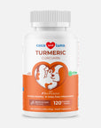 Turmeric Curcumin para Cães - 120 Tabletes